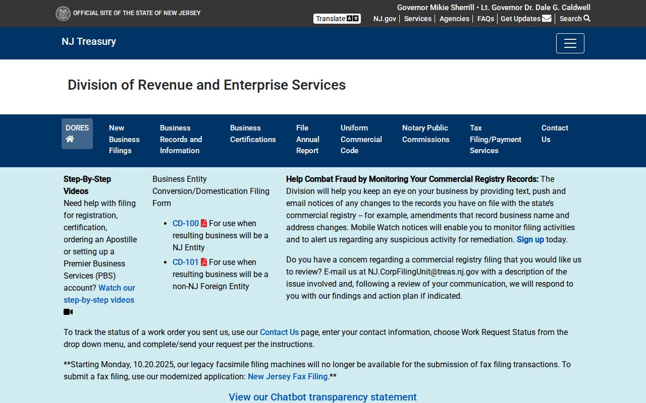 Brick Township resident directory New Jersey business records portal